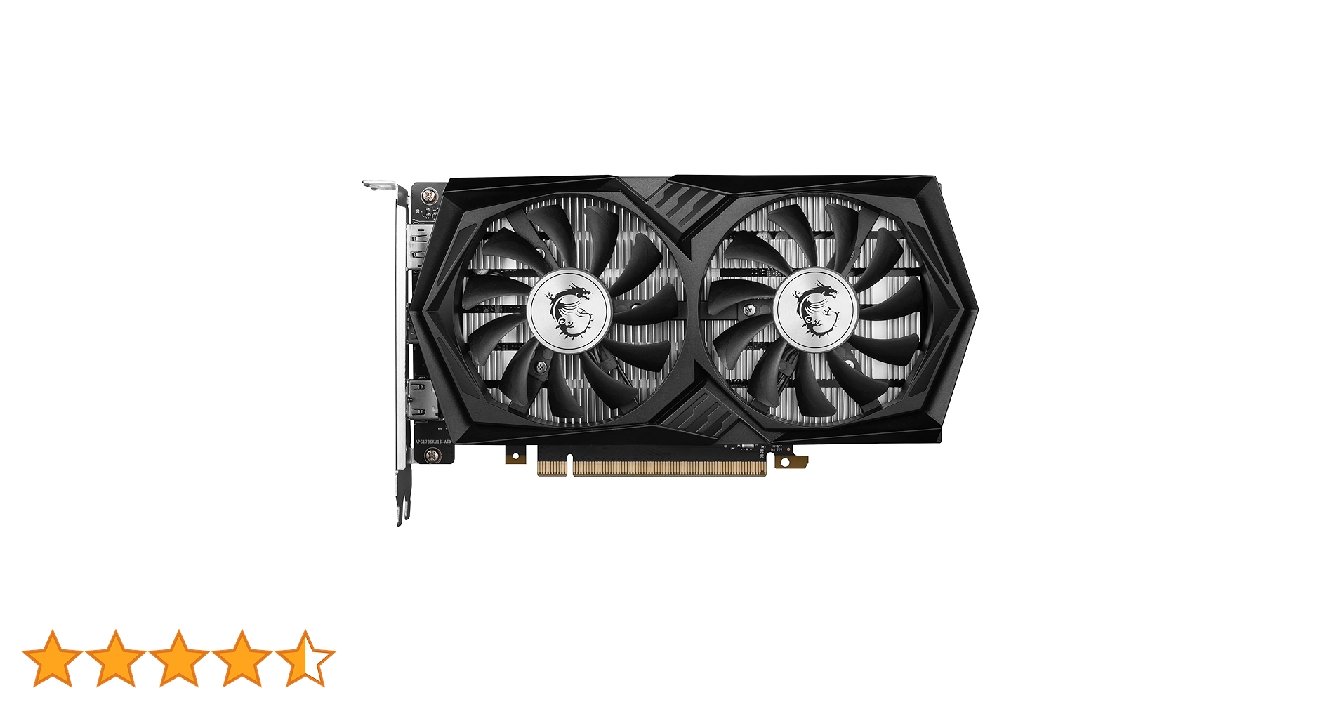 MSI Gaming RTX 3050 Gaming X 6G Graphics Card (NVIDIA RTX